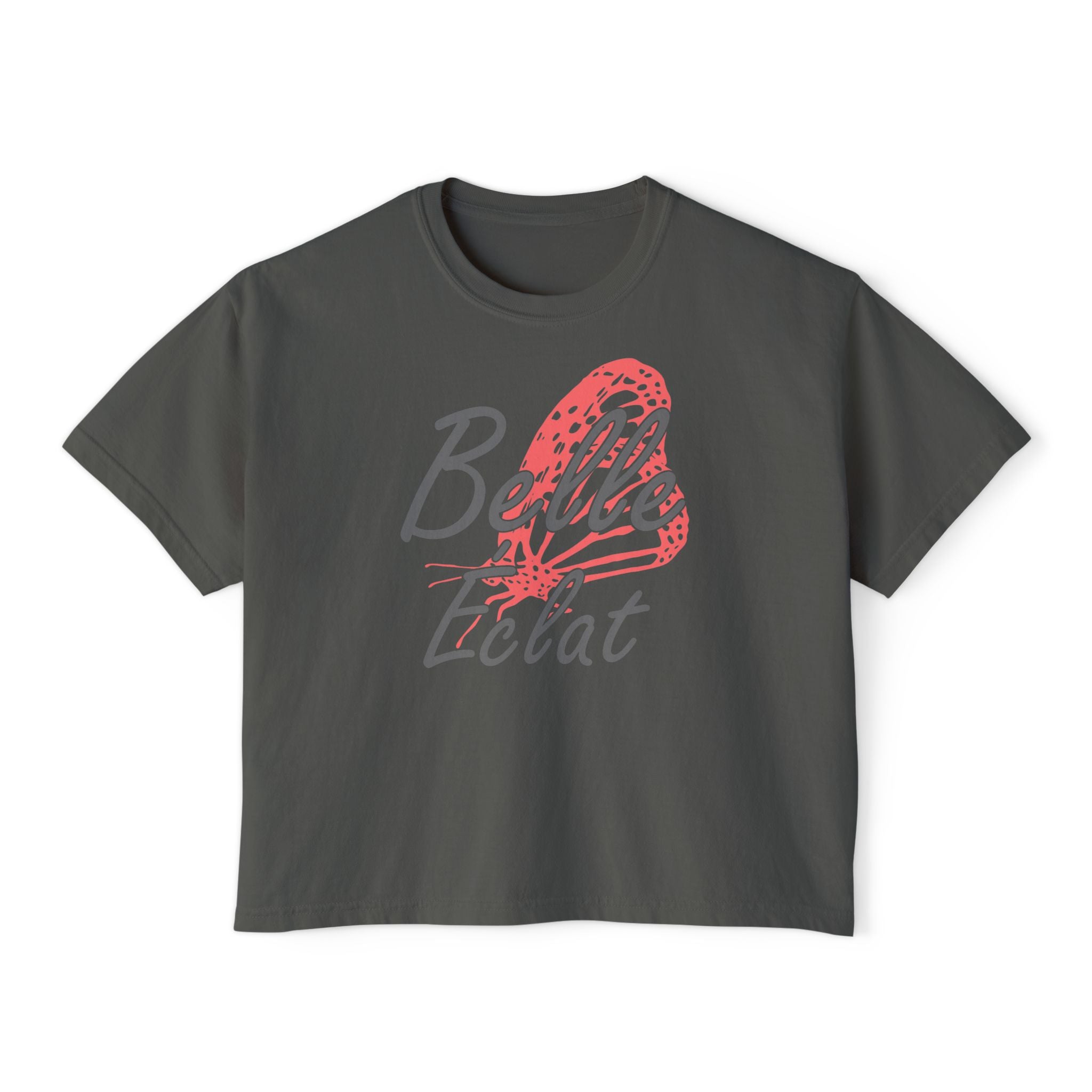Belle Éclat Boxy Crop Tee