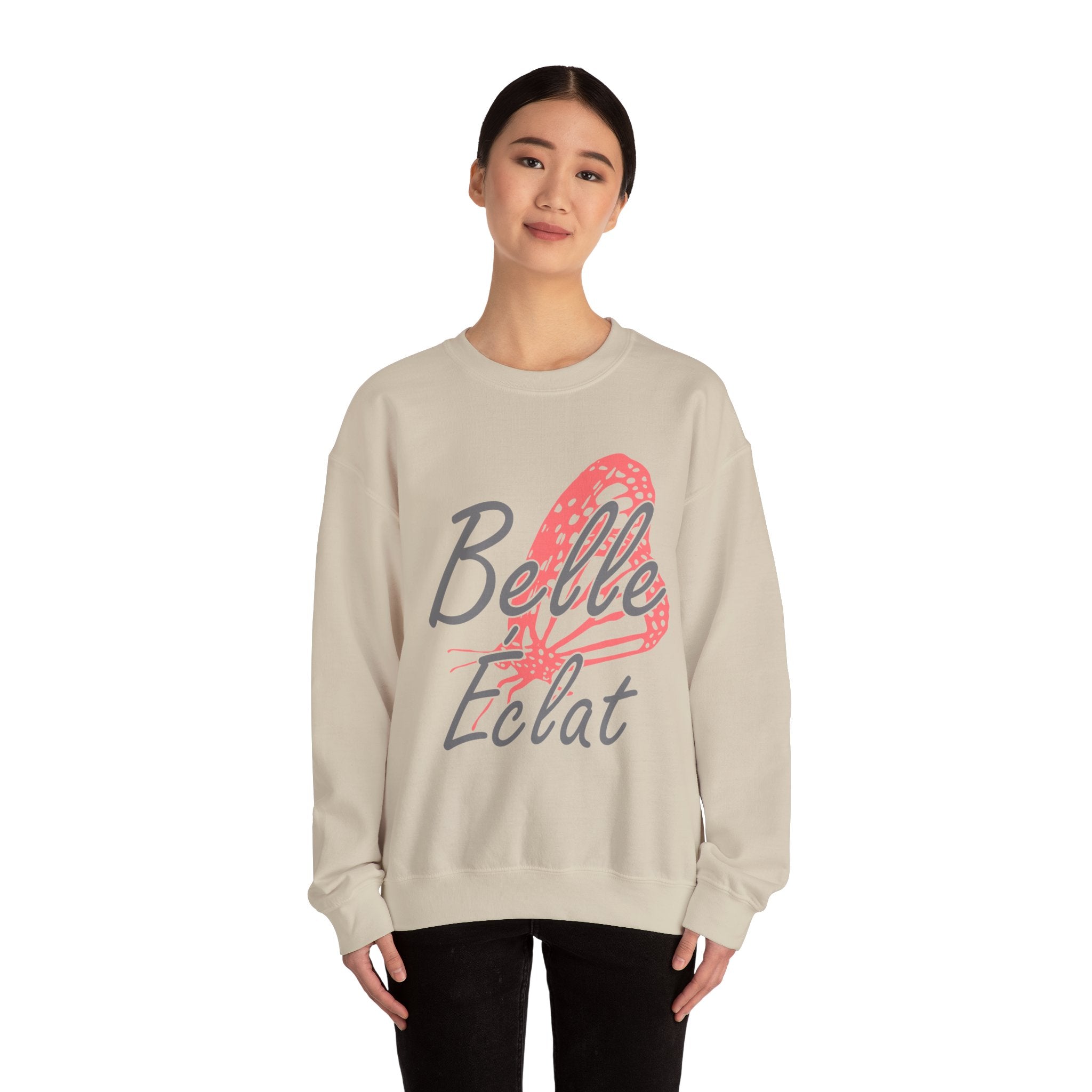 Belle Éclat Butterfly Crewneck
