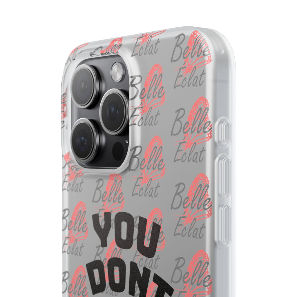 Phone Case — “You Don’t Need Approval” Clear Protective Case, Empowerment Design