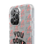 Phone Case — “You Don’t Need Approval” Clear Protective Case, Empowerment Design
