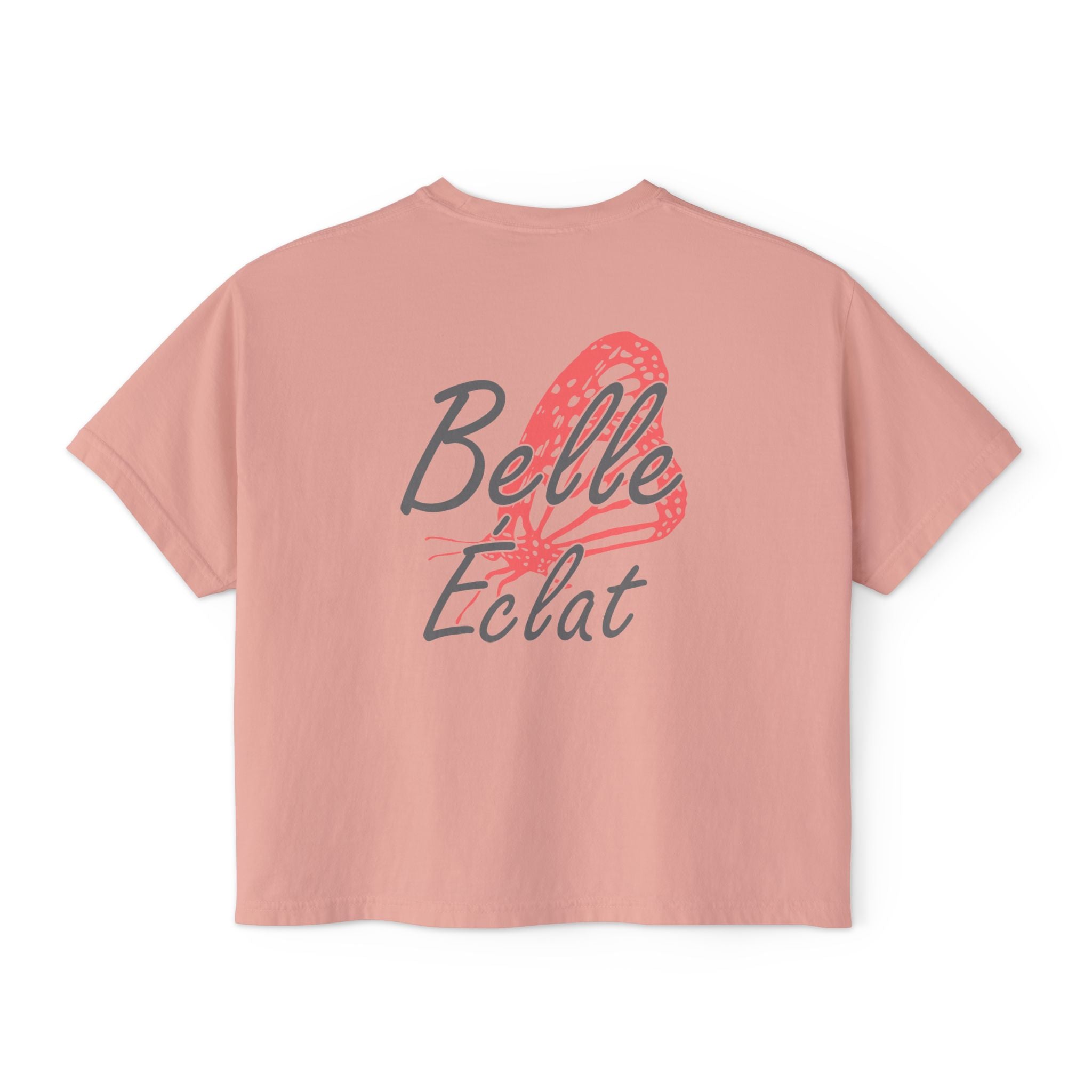 Belle Éclat Boxy Crop Tee