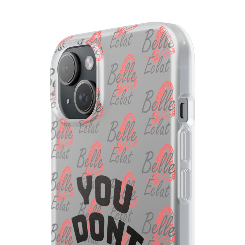 Phone Case — “You Don’t Need Approval” Clear Protective Case, Empowerment Design