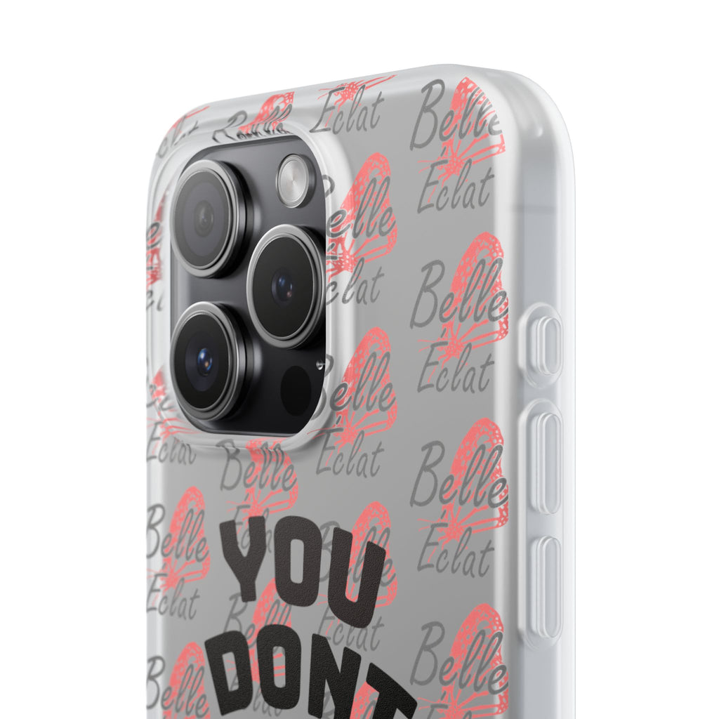 Phone Case — “You Don’t Need Approval” Clear Protective Case, Empowerment Design