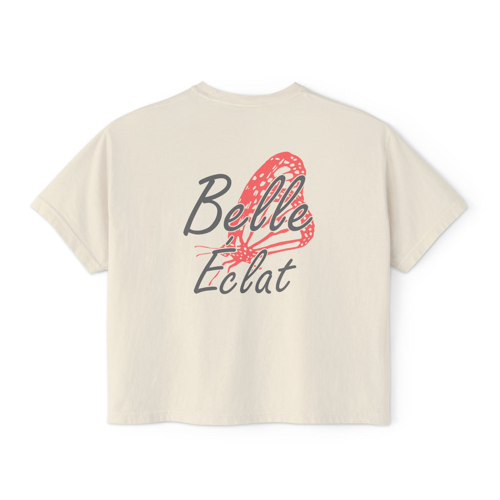 Belle Éclat Boxy Crop Tee