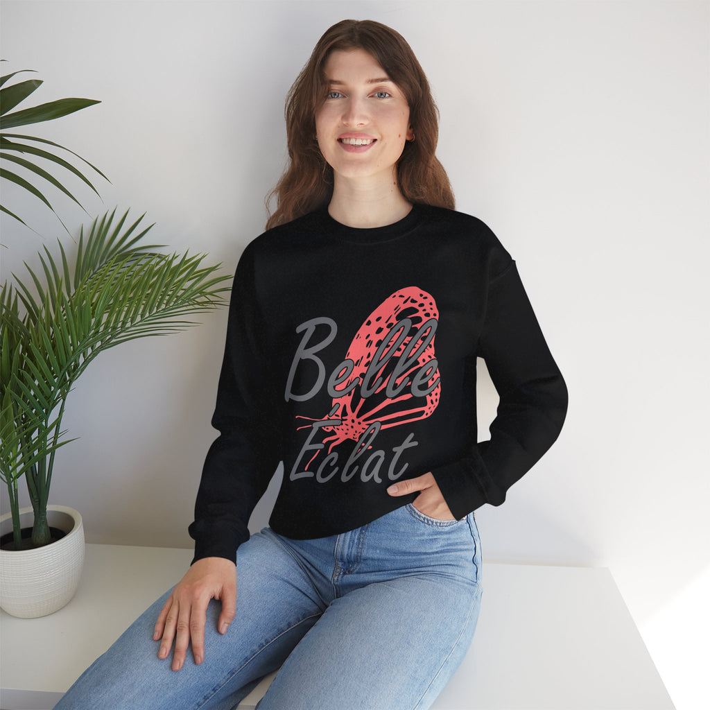 Belle Éclat Butterfly Crewneck