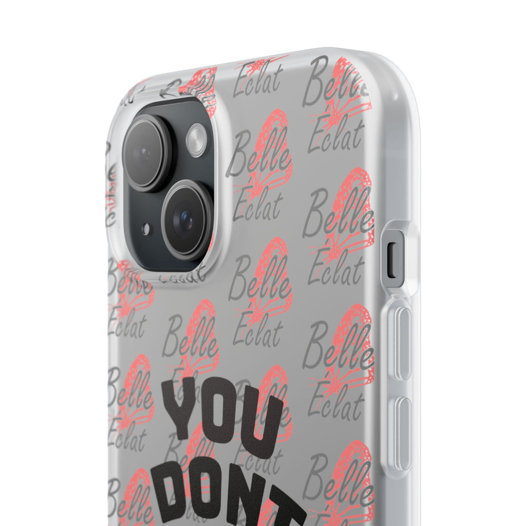 Phone Case — “You Don’t Need Approval” Clear Protective Case, Empowerment Design