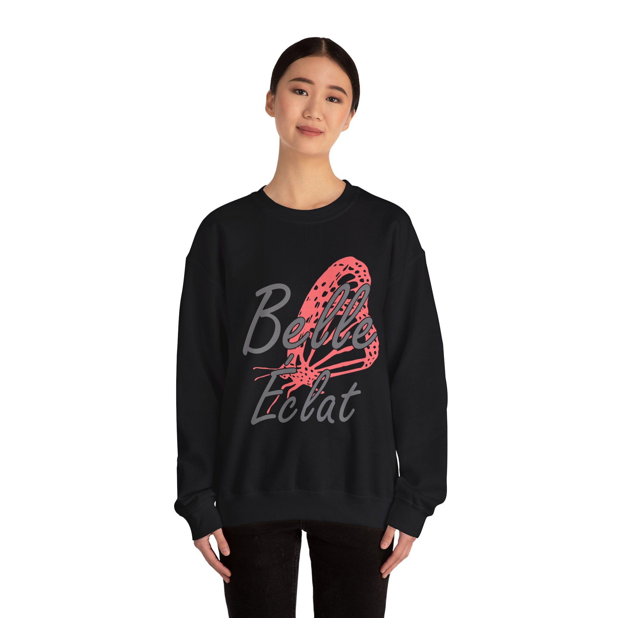 Belle Éclat Butterfly Crewneck