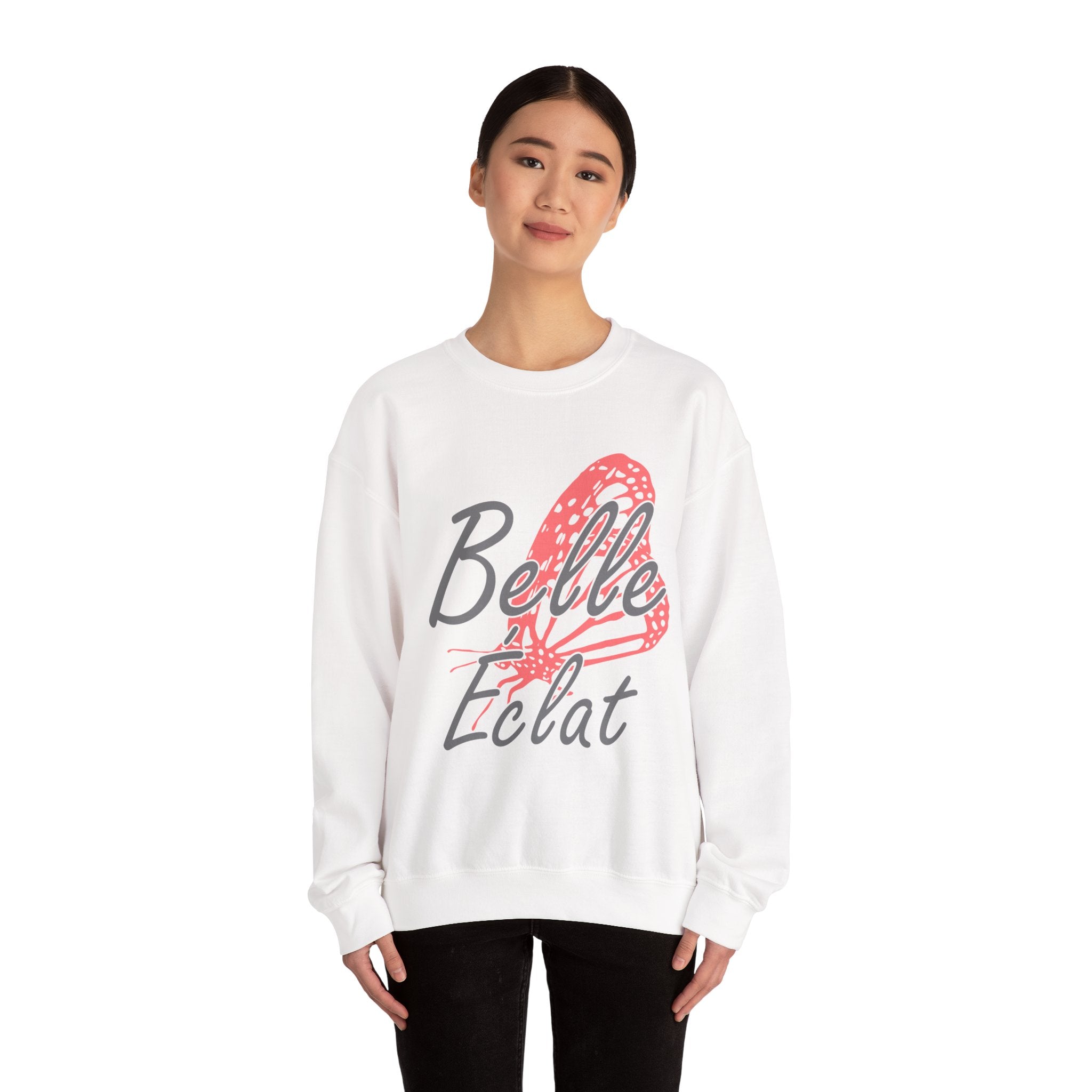 Belle Éclat Butterfly Crewneck
